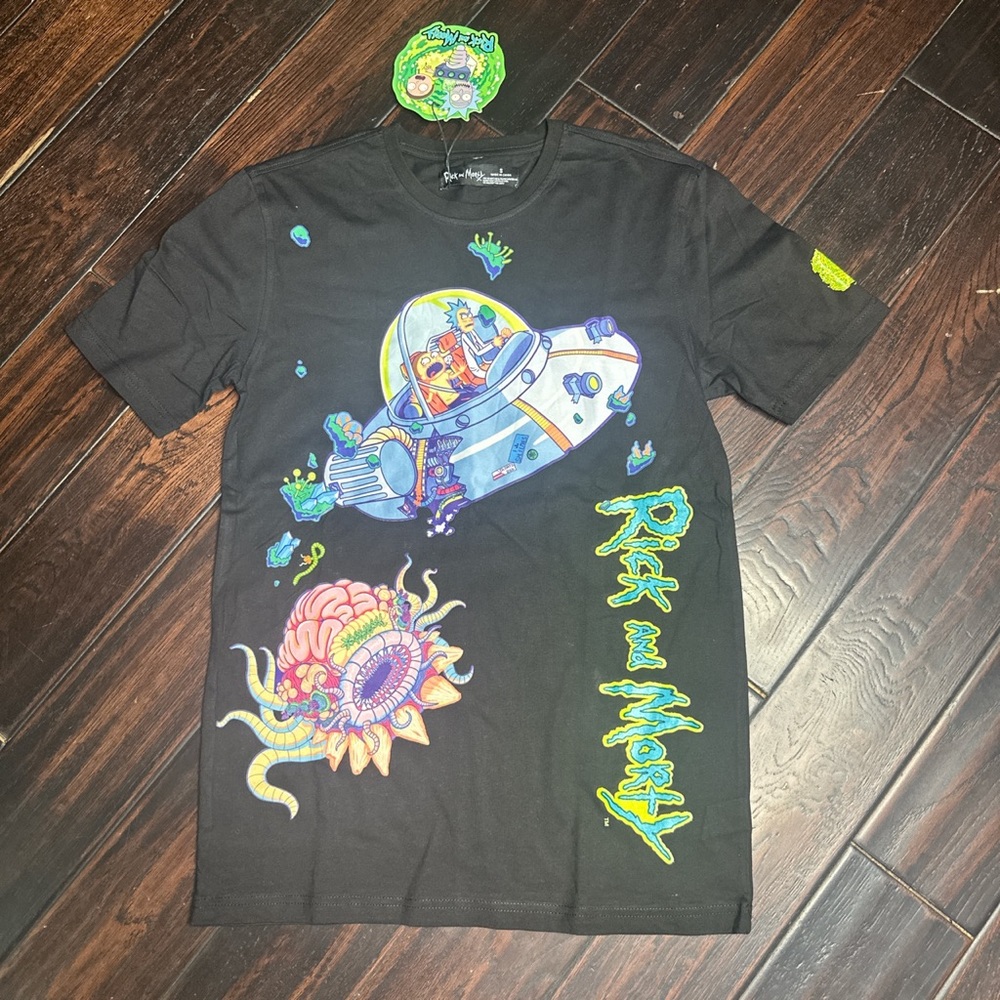 100% cotton tee shirt Rick and Morty design by WB animation unisex coastal